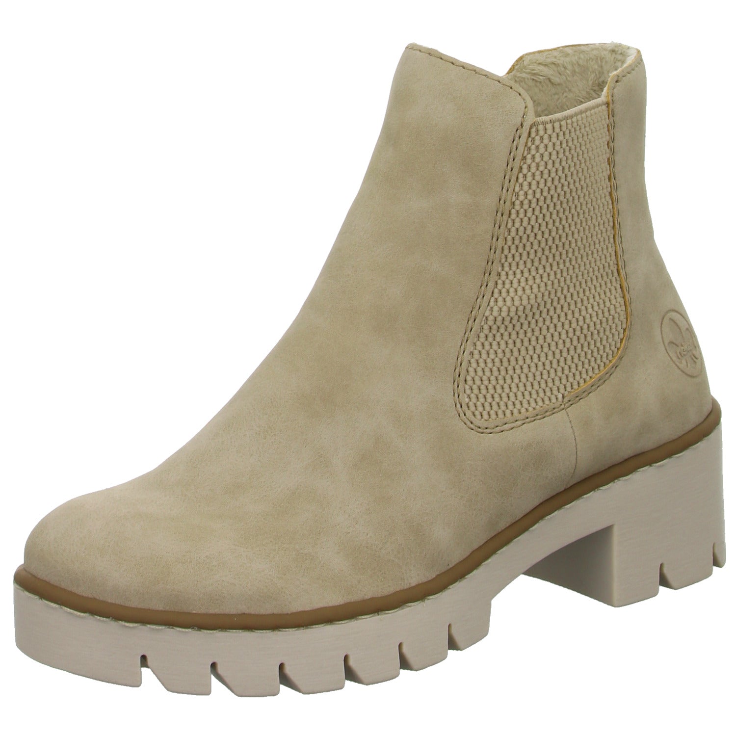 Rieker Schlupf-/Reißverschlußstiefelette Warmfutter ab 35mm Absatz
