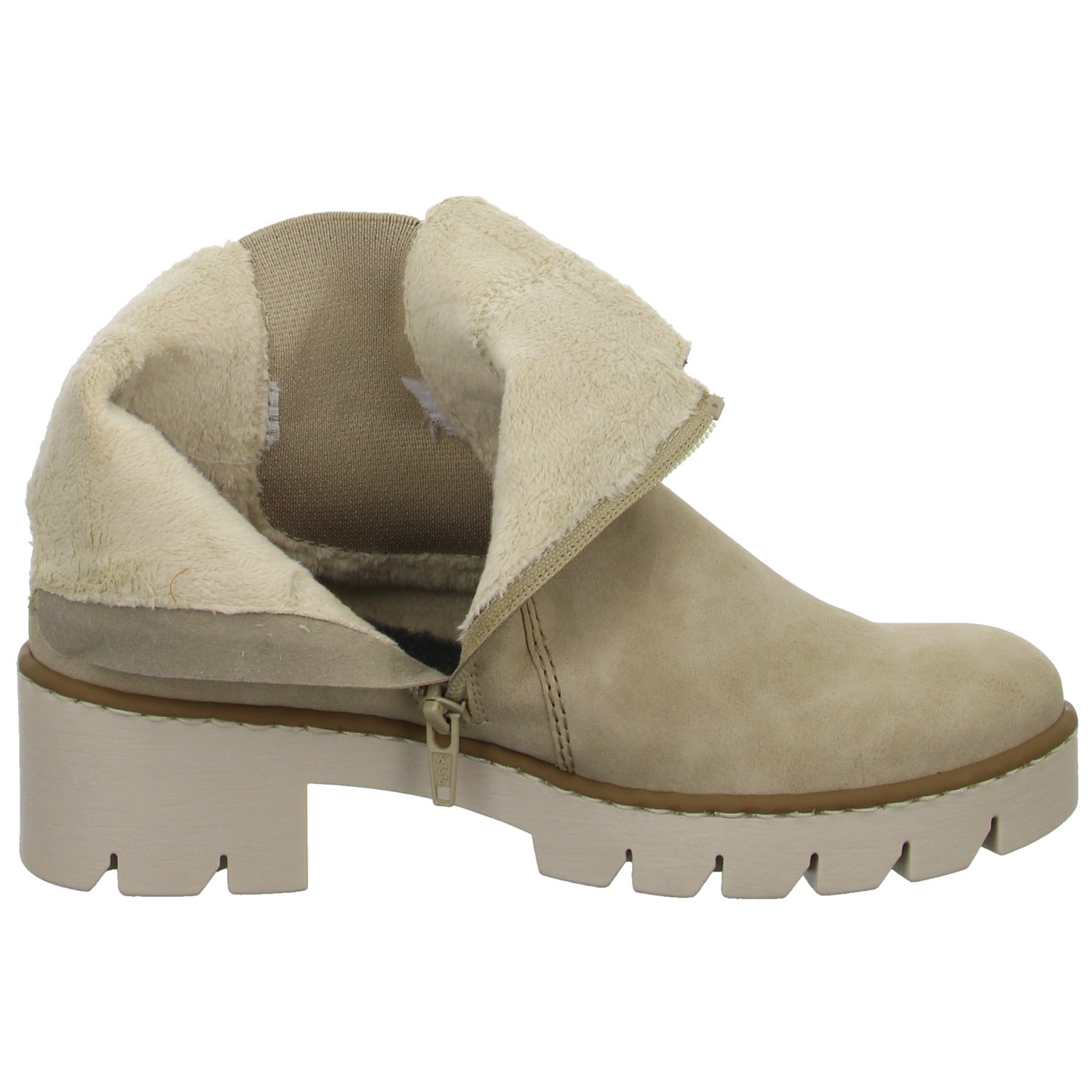 Rieker Schlupf-/Reißverschlußstiefelette Warmfutter ab 35mm Absatz