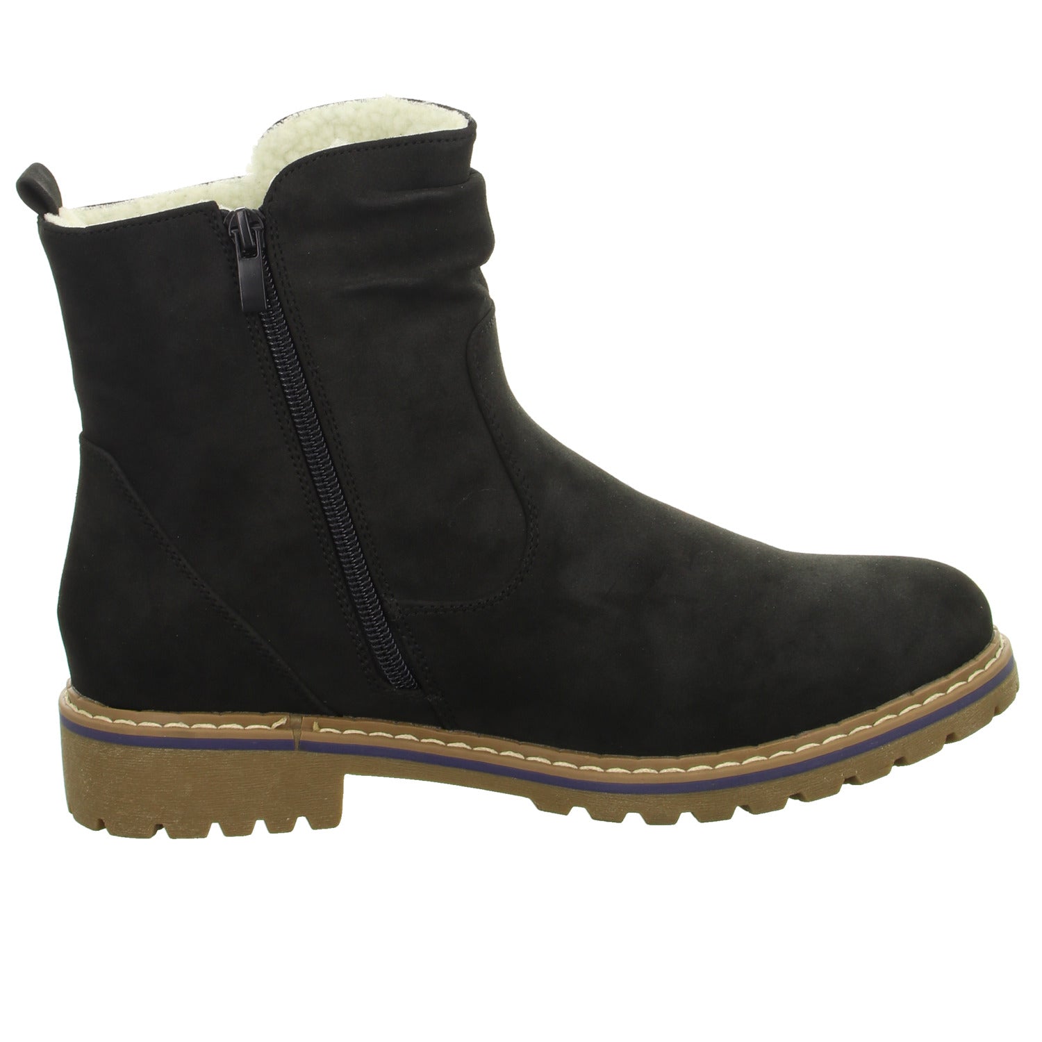 Alyssa Schlupf-/Reißverschlußstiefelette Warmfutter bis 35mm Absatz (casual)