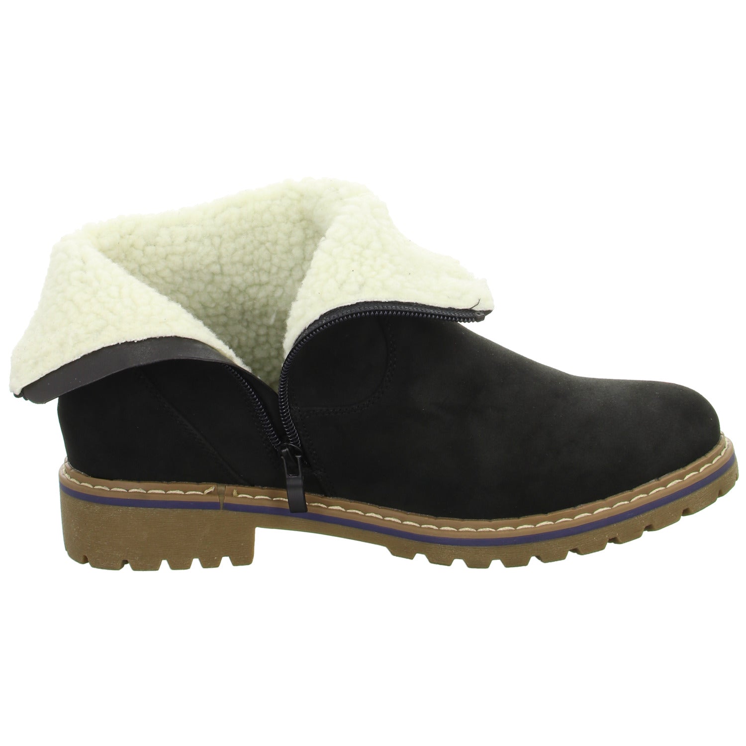 Alyssa Schlupf-/Reißverschlußstiefelette Warmfutter bis 35mm Absatz (casual)