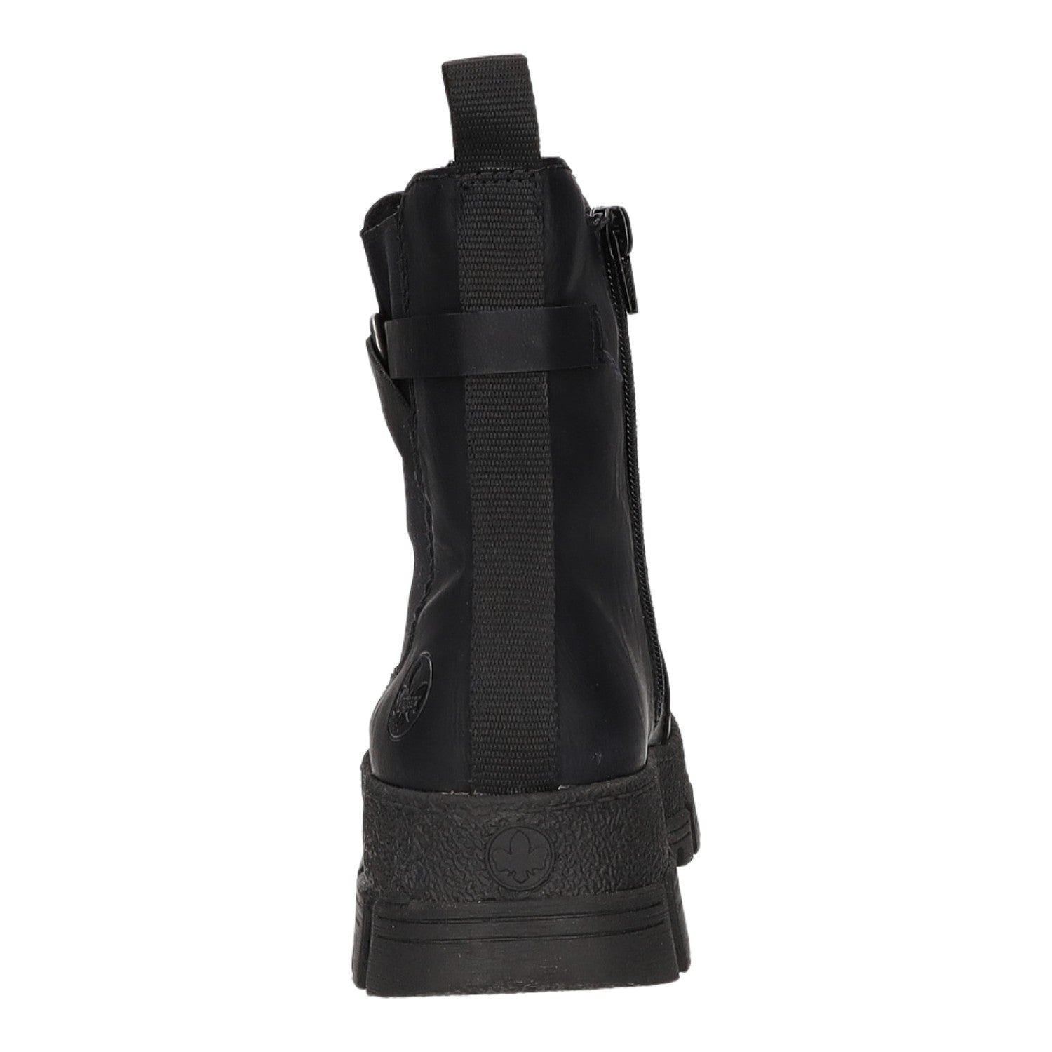 Rieker Schlupf-/Reißverschlußstiefelette Warmfutter bis 35mm Absatz (casual)