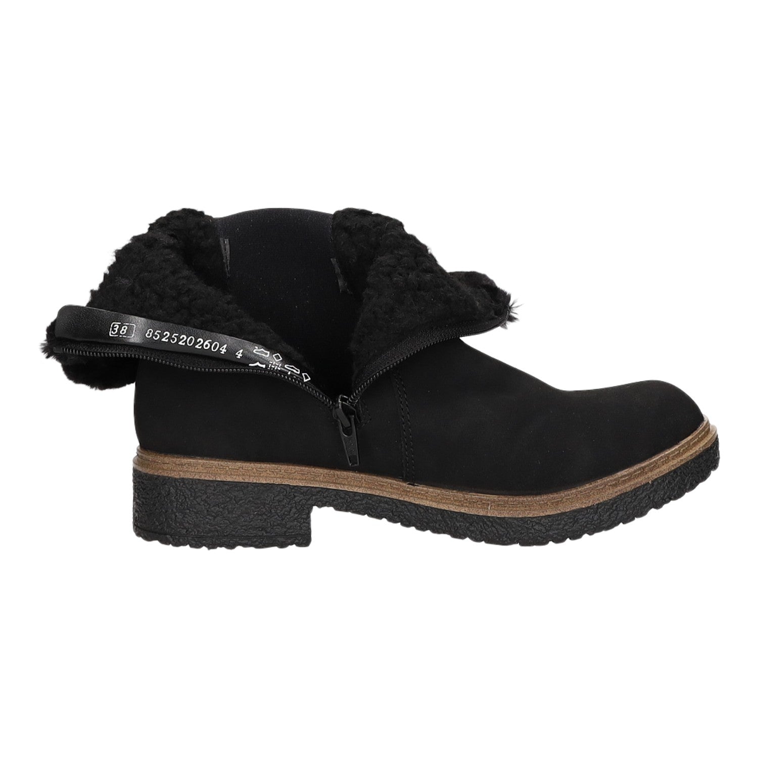 Rieker Schlupf-/Reißverschlußstiefelette Warmfutter bis 35mm Absatz (casual)