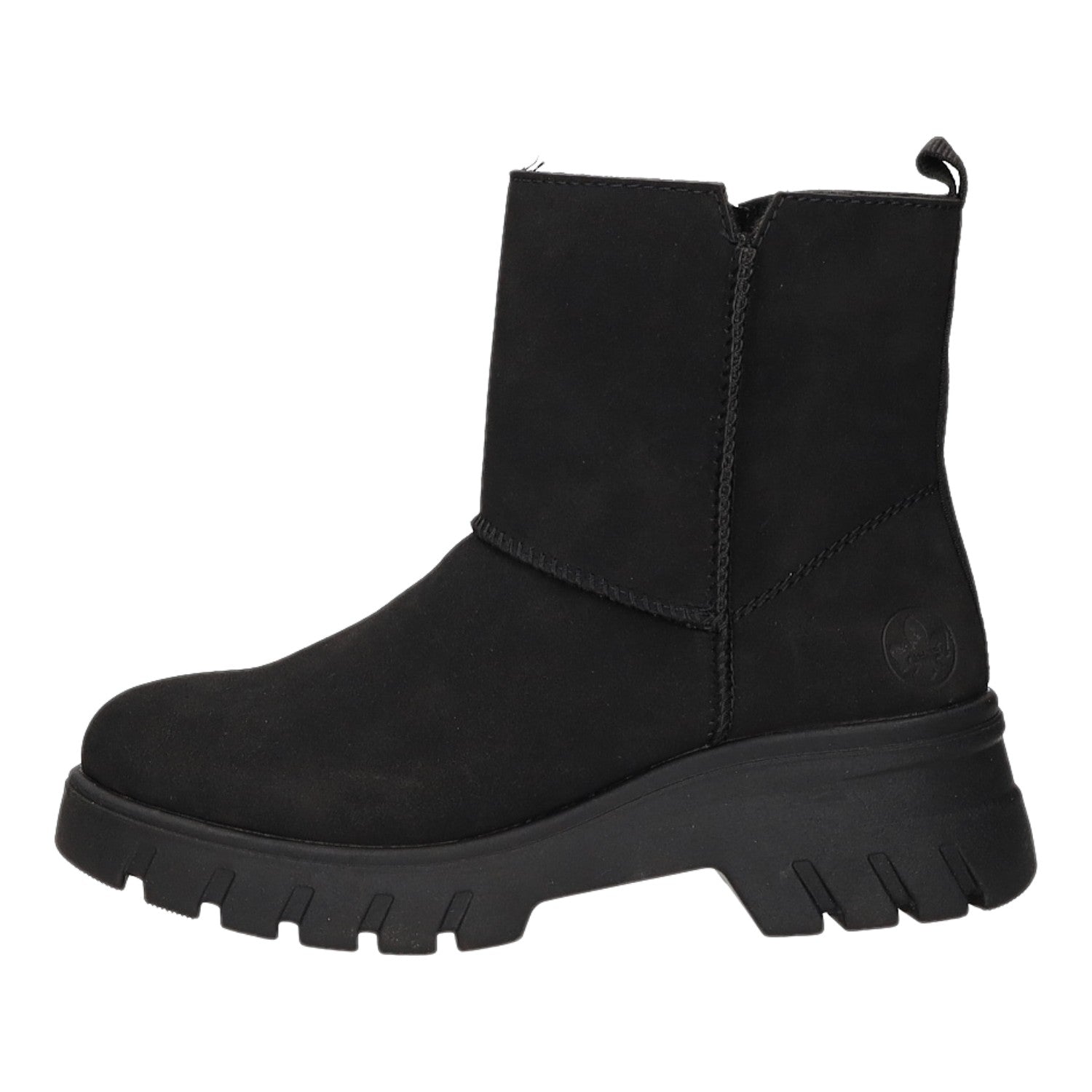 Rieker Schlupf-/Reißverschlußstiefelette Warmfutter bis 35mm Absatz (casual)