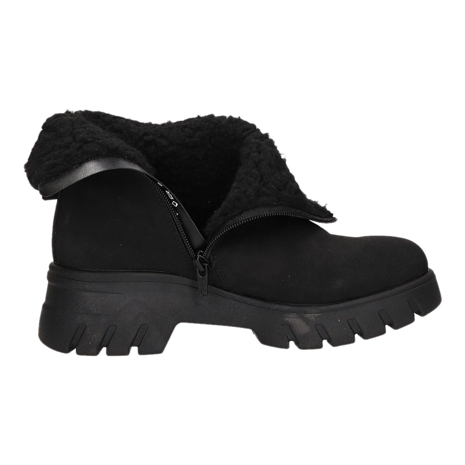 Rieker Schlupf-/Reißverschlußstiefelette Warmfutter bis 35mm Absatz (casual)