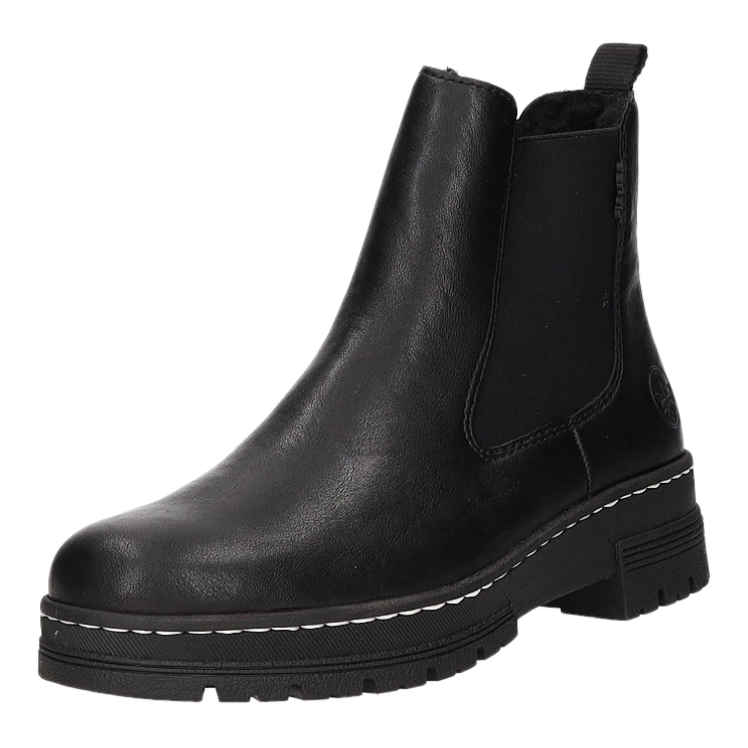 Rieker Schlupf-/Reißverschlußstiefelette Warmfutter bis 35mm Absatz (casual)