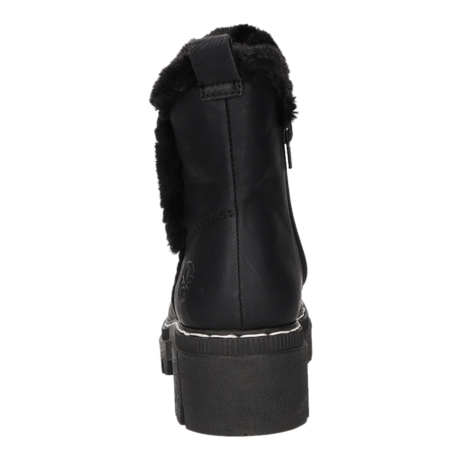 Rieker Schlupf-/Reißverschlußstiefelette Warmfutter bis 35mm Absatz (casual)