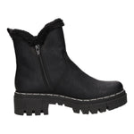 Lade das Bild in den Galerie-Viewer, Rieker Schlupf-/Reißverschlußstiefelette Warmfutter bis 35mm Absatz (casual)
