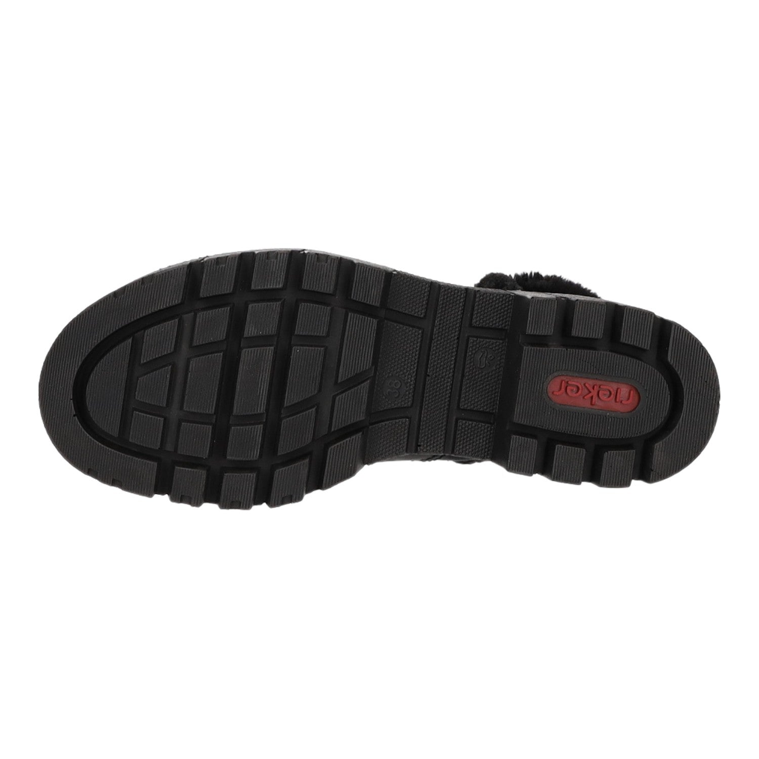 Rieker Schlupf-/Reißverschlußstiefelette Warmfutter bis 35mm Absatz (casual)