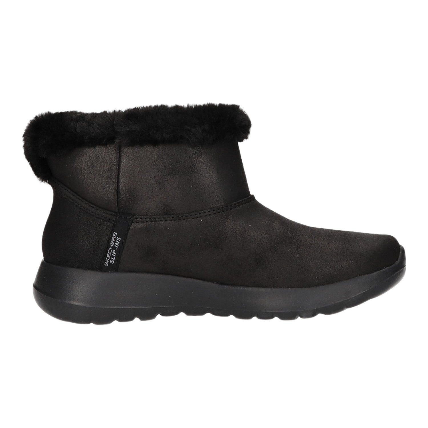 Skechers Schlupf-/Reißverschlußstiefelette Warmfutter bis 35mm Absatz (casual) ON-THE-GO JOY-Cozy Dream