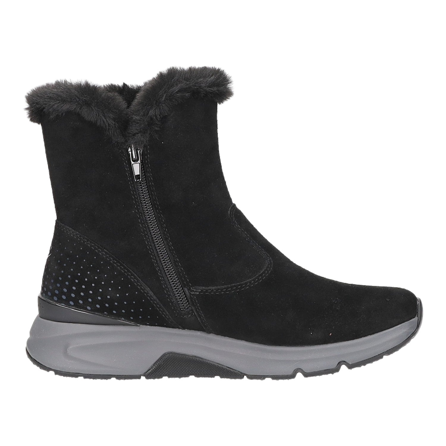 Gabor Schlupf-/Reißverschlußstiefelette Warmfutter bis 35mm Absatz (casual)