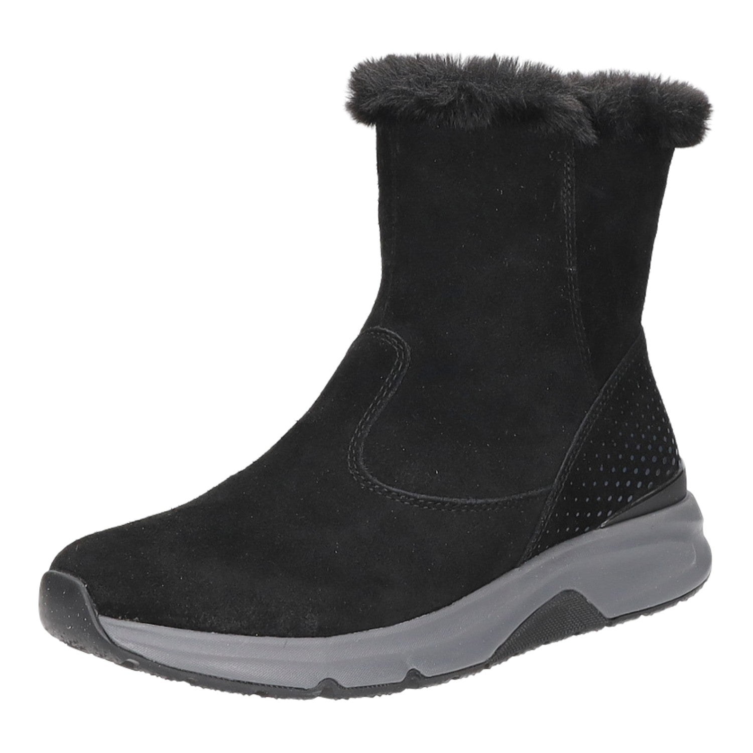 Gabor Schlupf-/Reißverschlußstiefelette Warmfutter bis 35mm Absatz (casual)