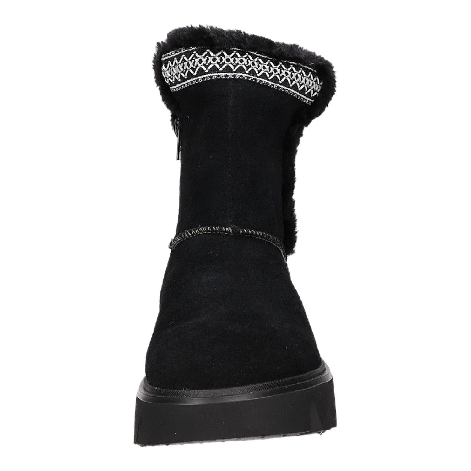 Rieker Schlupf-/Reißverschlußstiefelette Warmfutter bis 35mm Absatz (casual)