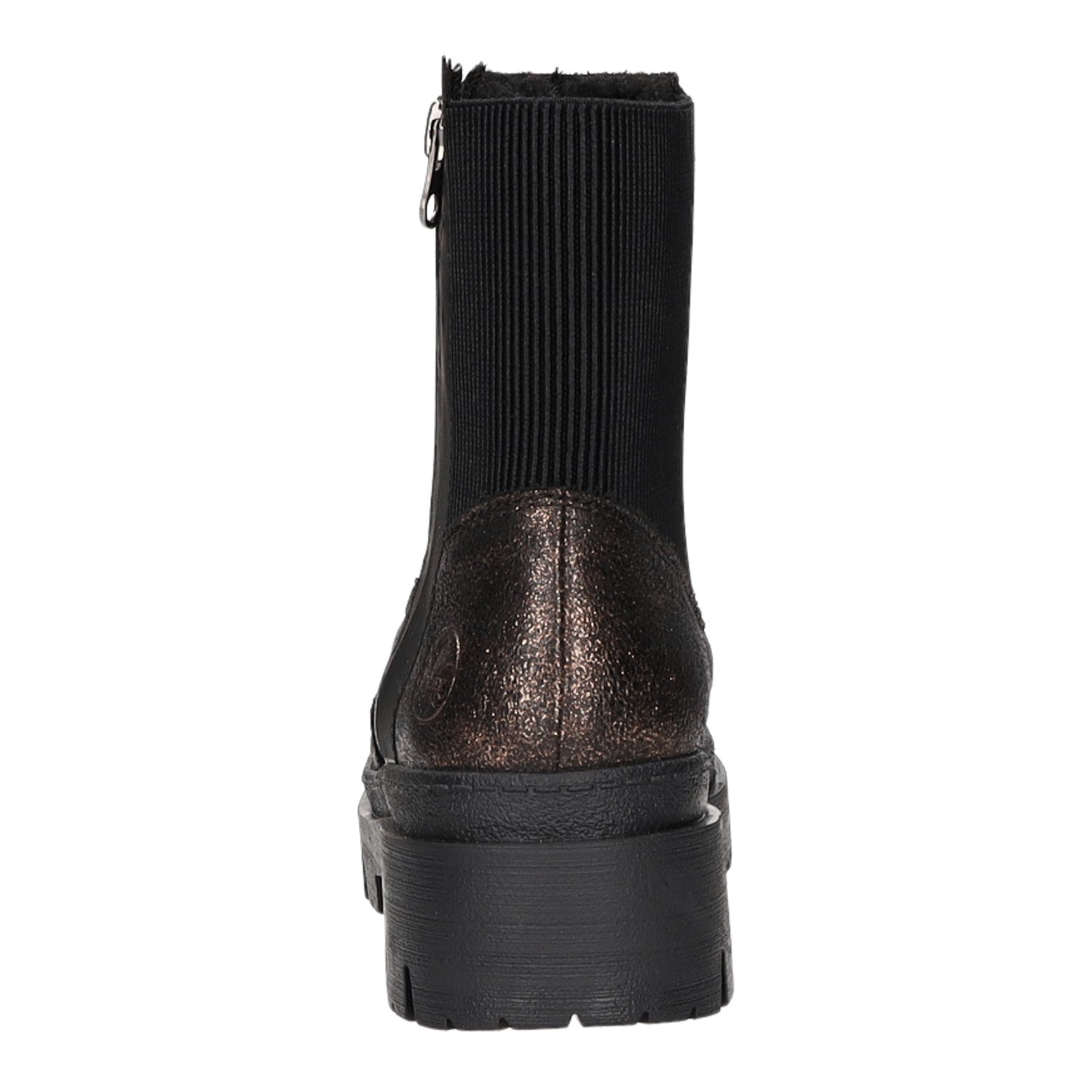 Rieker Schlupf-/Reißverschlußstiefelette Warmfutter bis 35mm Absatz (casual)