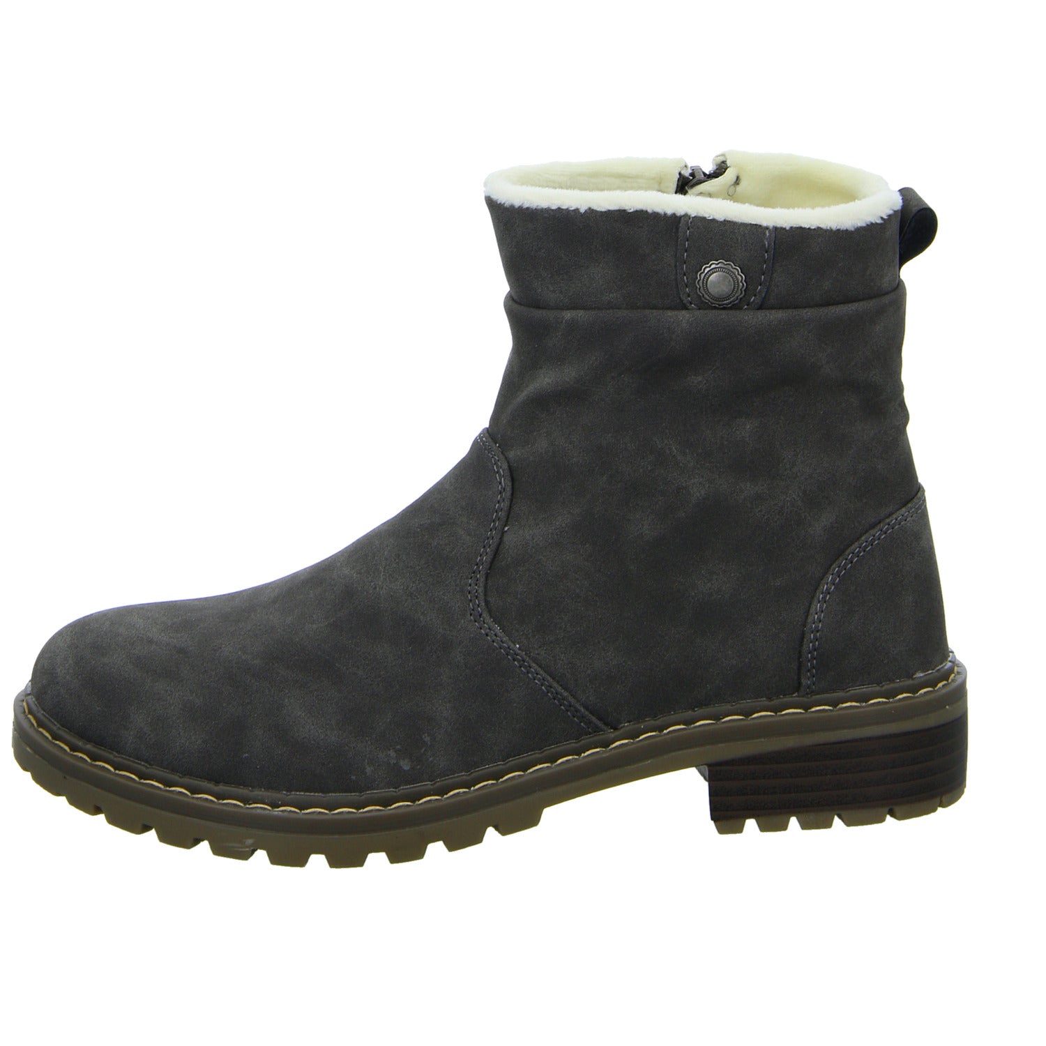 Alyssa Schlupf-/Reißverschlußstiefelette Warmfutter bis 35mm Absatz (casual)