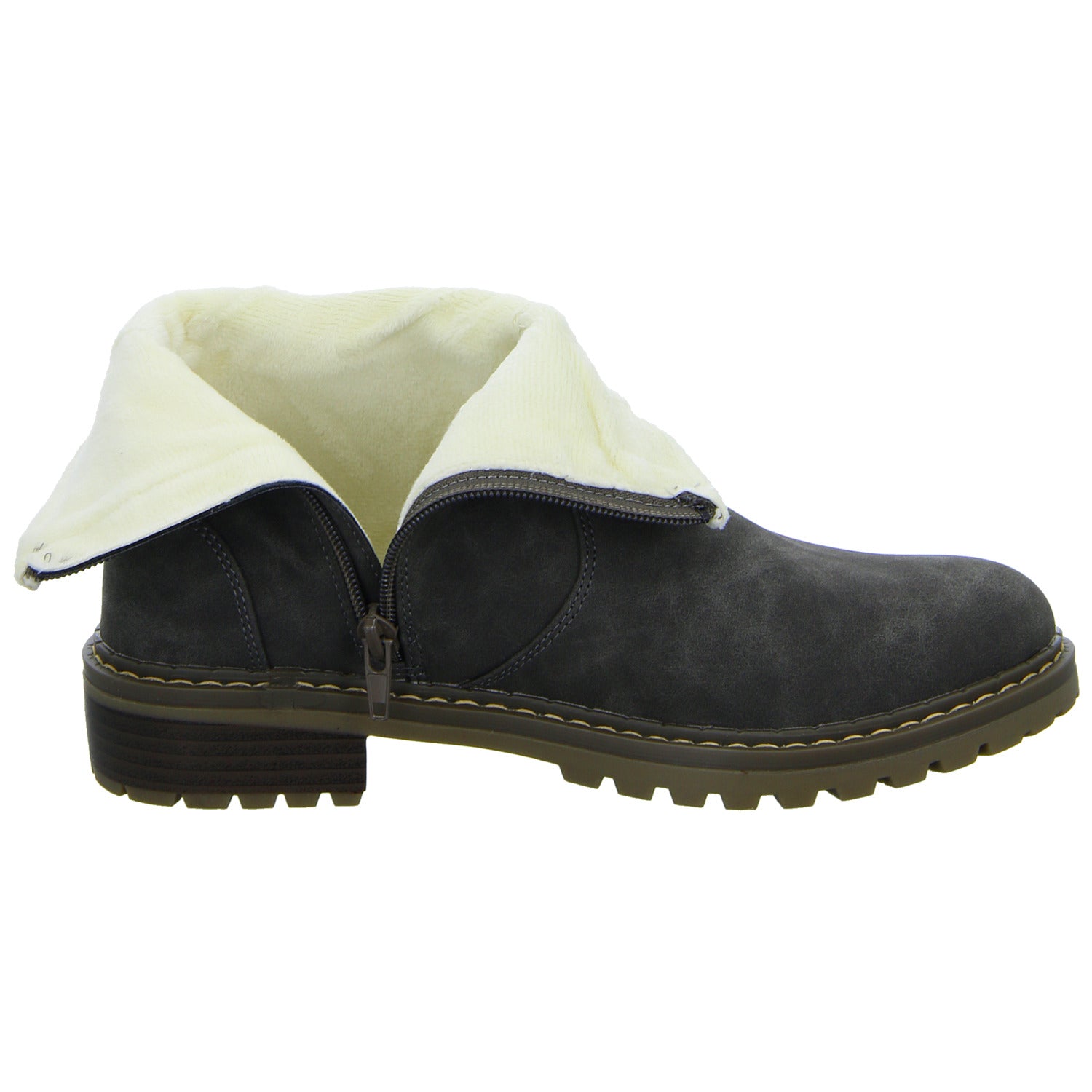 Alyssa Schlupf-/Reißverschlußstiefelette Warmfutter bis 35mm Absatz (casual)