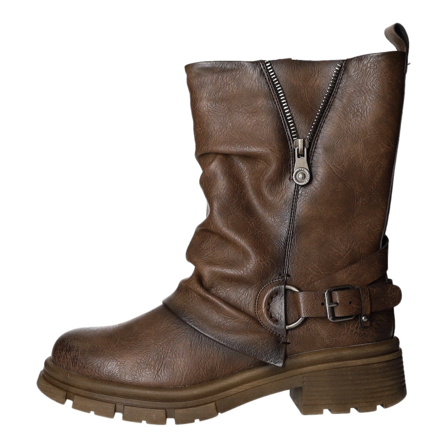 Rieker Schlupf-/Reißverschlußstiefelette Warmfutter bis 35mm Absatz (casual)