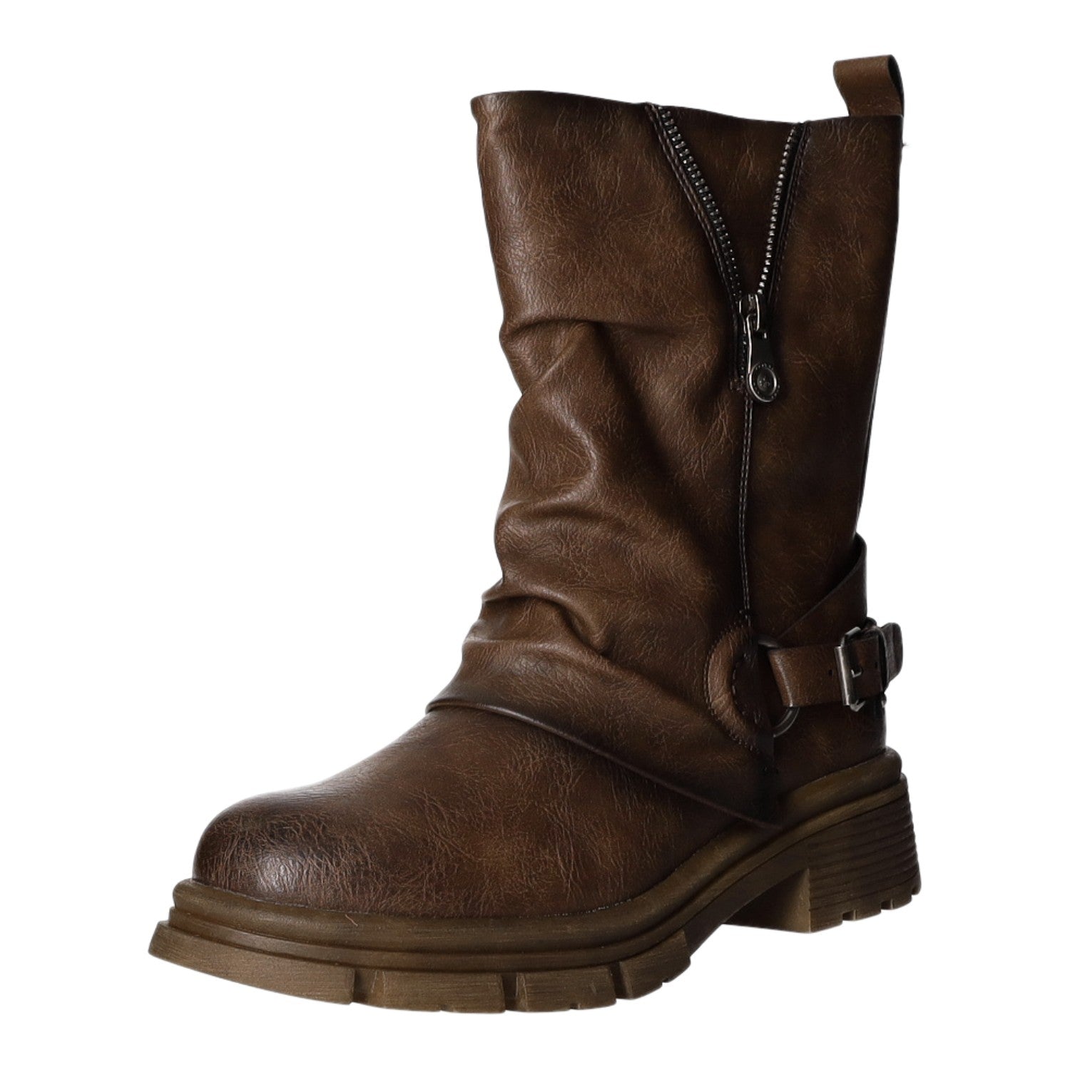 Rieker Schlupf-/Reißverschlußstiefelette Warmfutter bis 35mm Absatz (casual)