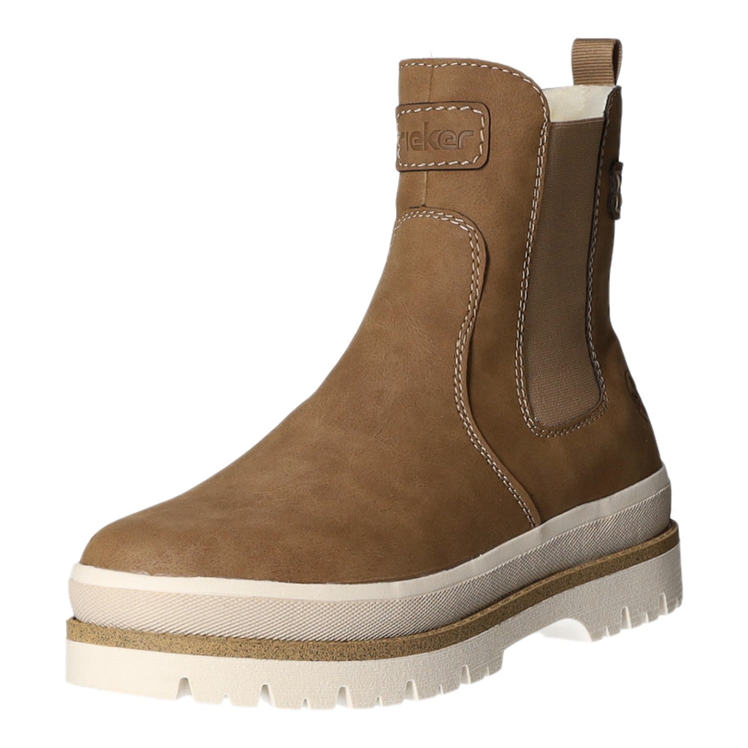 Rieker Schlupf-/Reißverschlußstiefelette Warmfutter bis 35mm Absatz (casual)