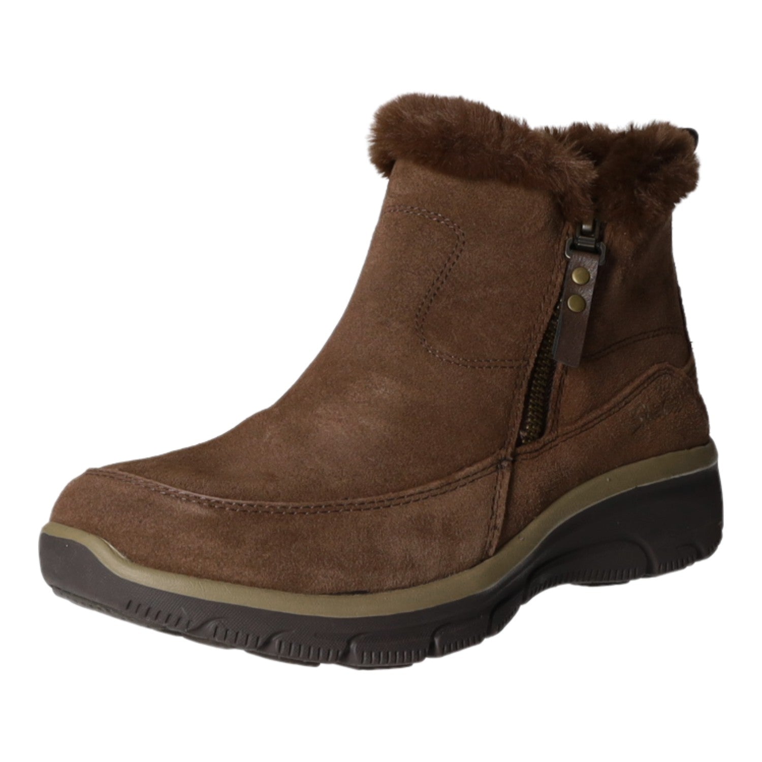 Skechers Schlupf-/Reißverschlußstiefelette Warmfutter bis 35mm Absatz (casual) Easy Going-Cool Zip