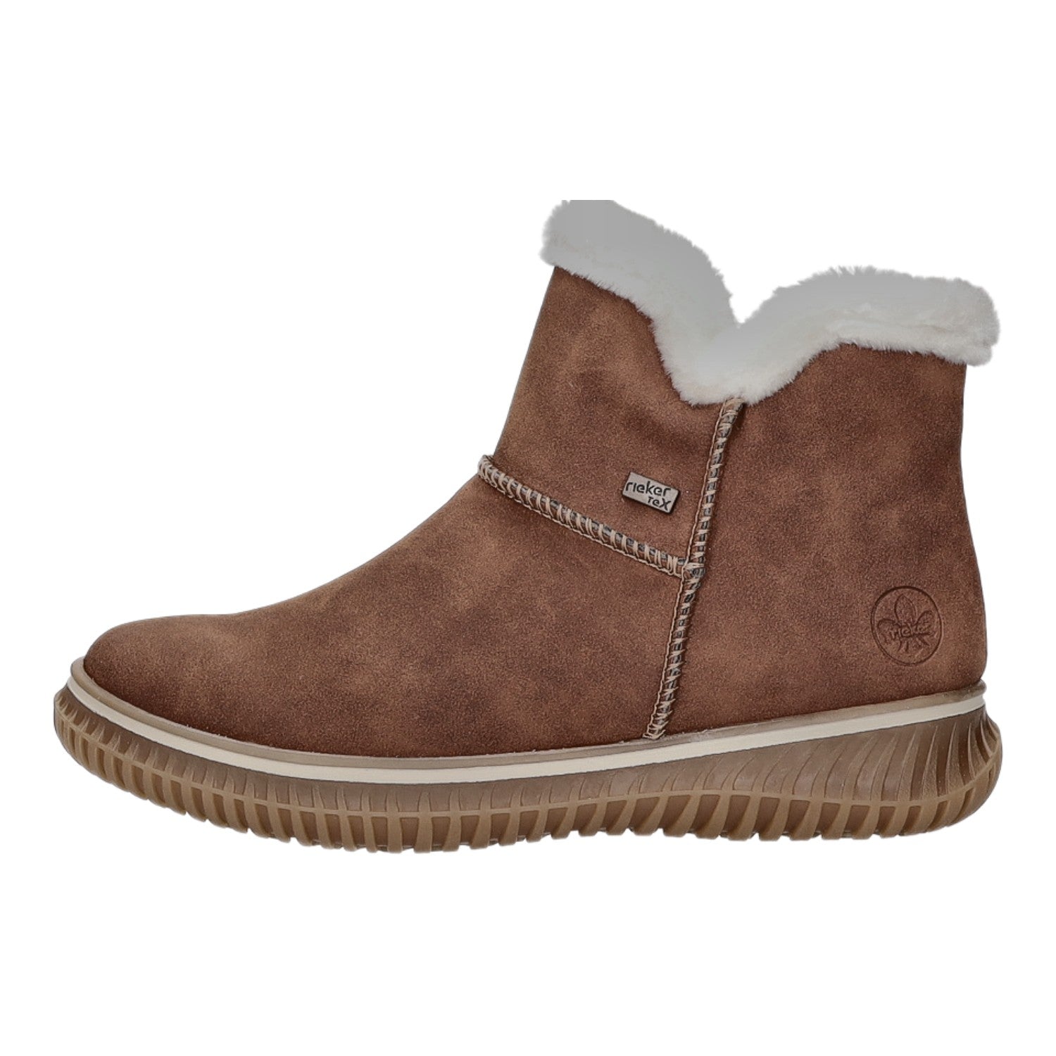 Rieker Schlupf-/Reißverschlußstiefelette Warmfutter bis 35mm Absatz (casual)