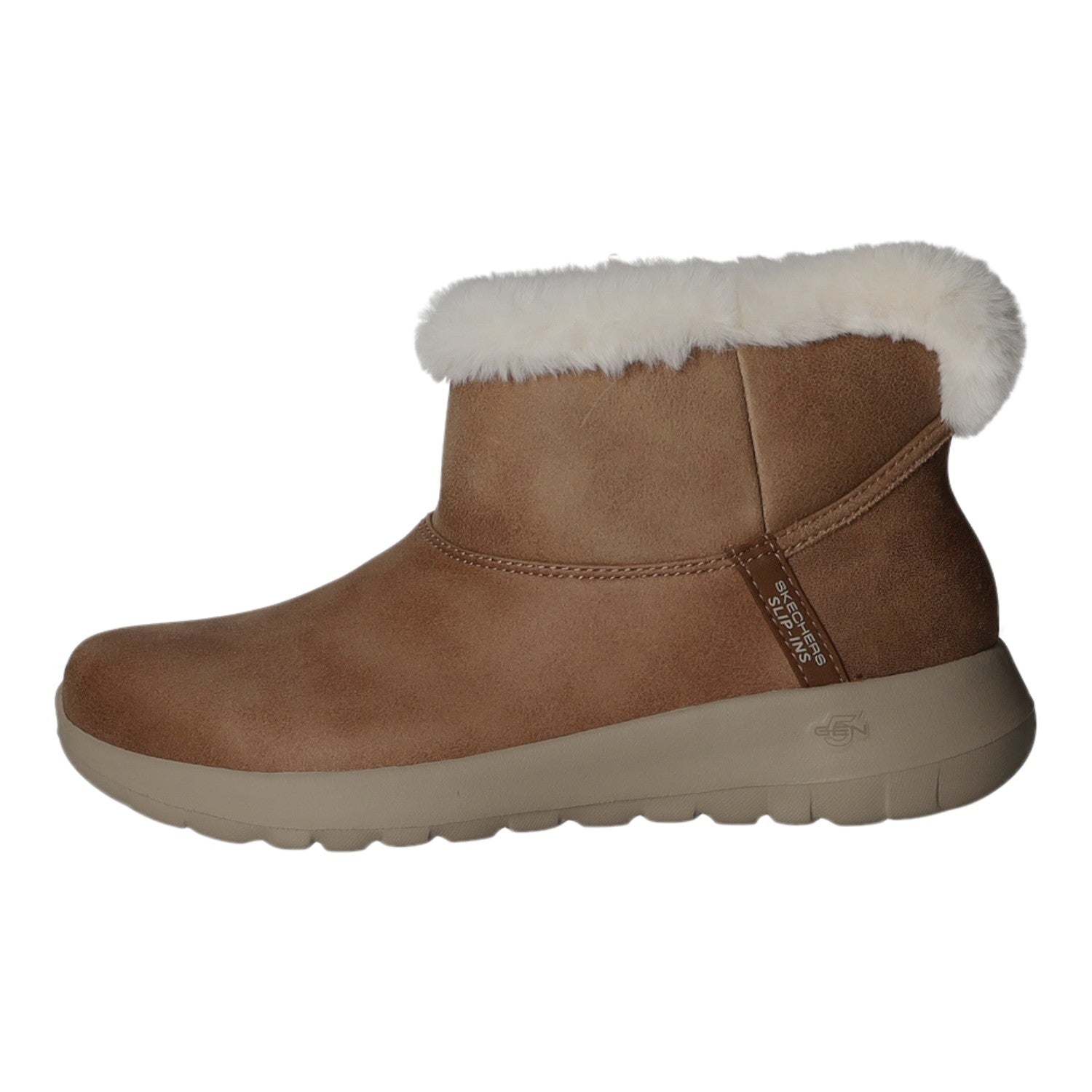 Skechers Schlupf-/Reißverschlußstiefelette Warmfutter bis 35mm Absatz (casual) ON-THE-GO JOY-Cozy Dream