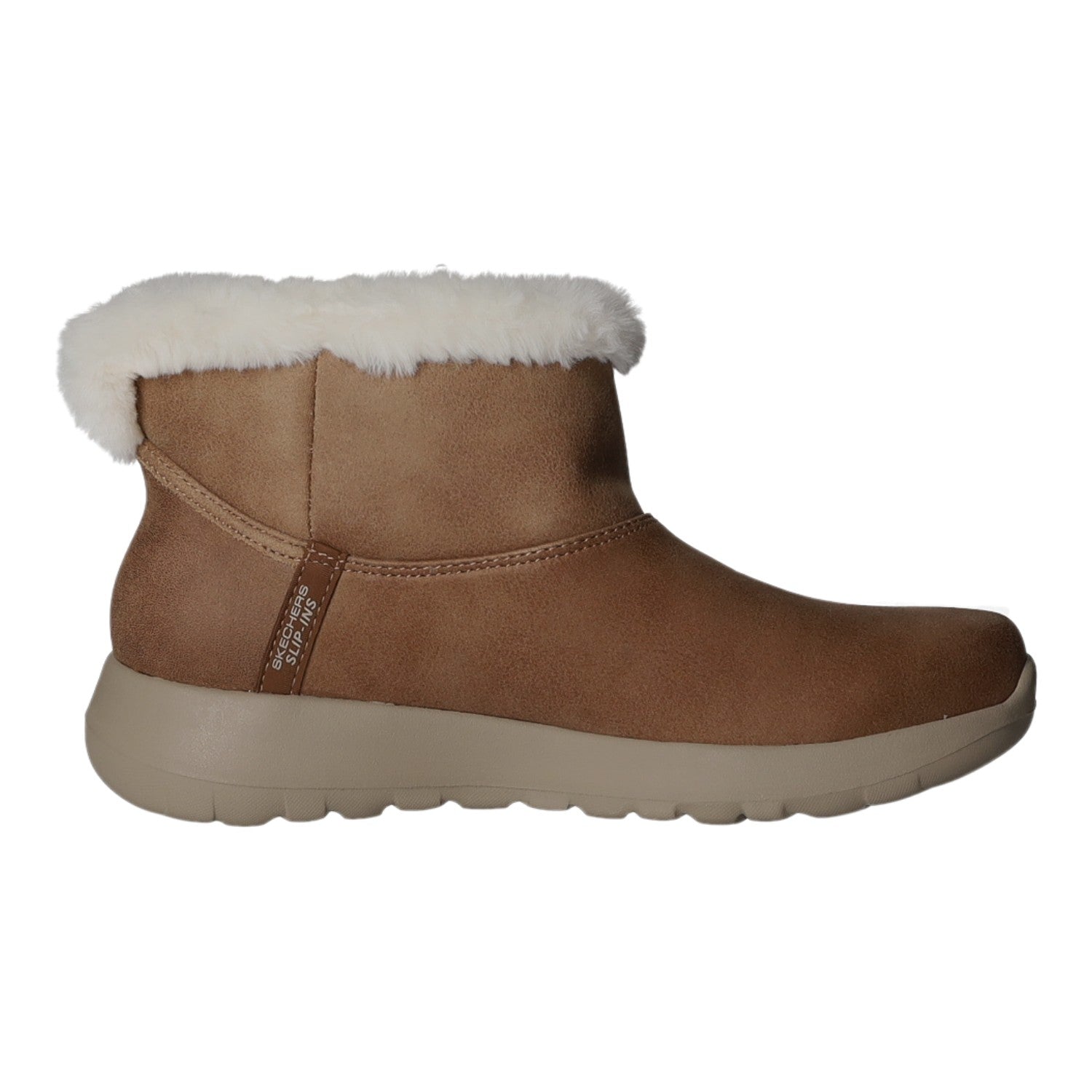 Skechers Schlupf-/Reißverschlußstiefelette Warmfutter bis 35mm Absatz (casual) ON-THE-GO JOY-Cozy Dream