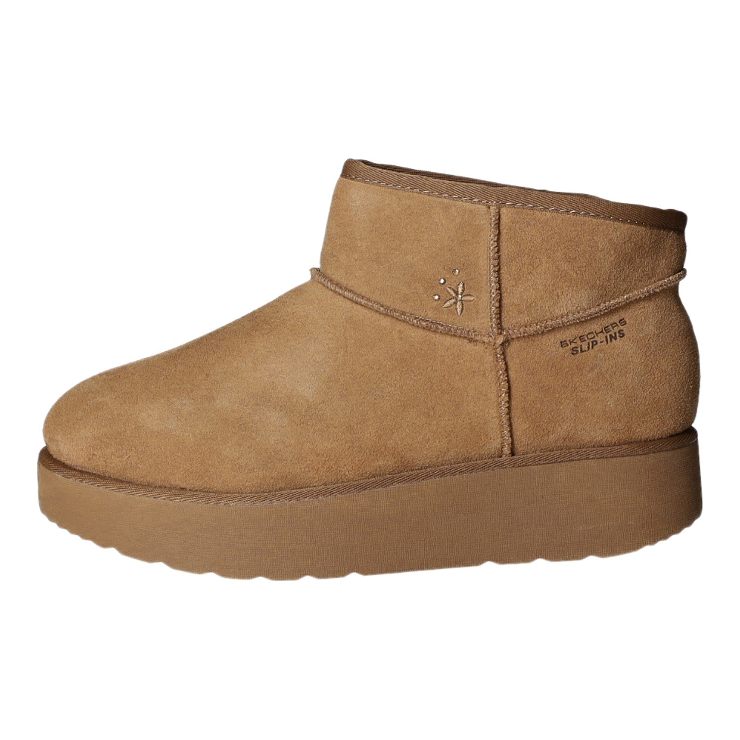 Skechers Schlupf-/Reißverschlußstiefelette Warmfutter bis 35mm Absatz (casual) Keep Cozy
