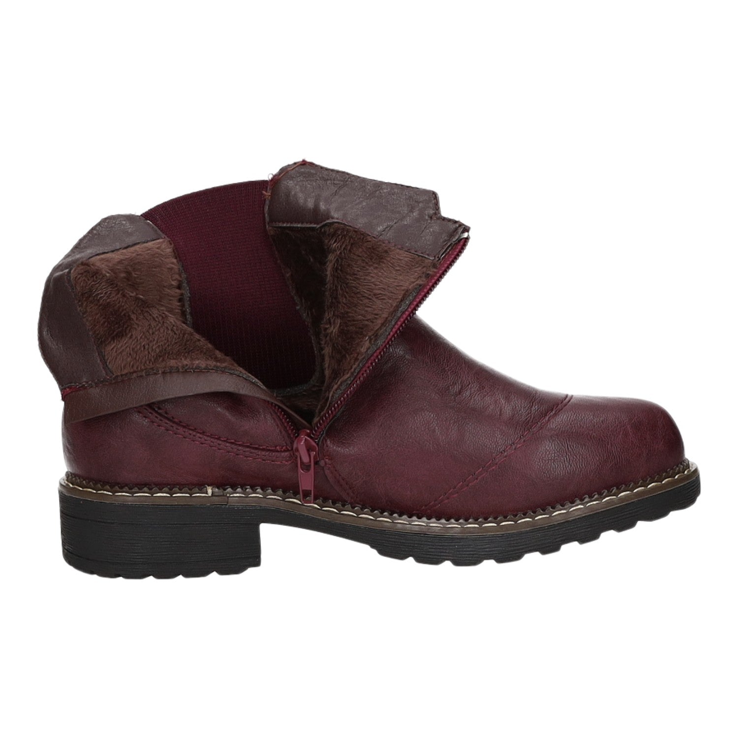 Alyssa Schlupf-/Reißverschlußstiefelette Warmfutter bis 35mm Absatz (casual)