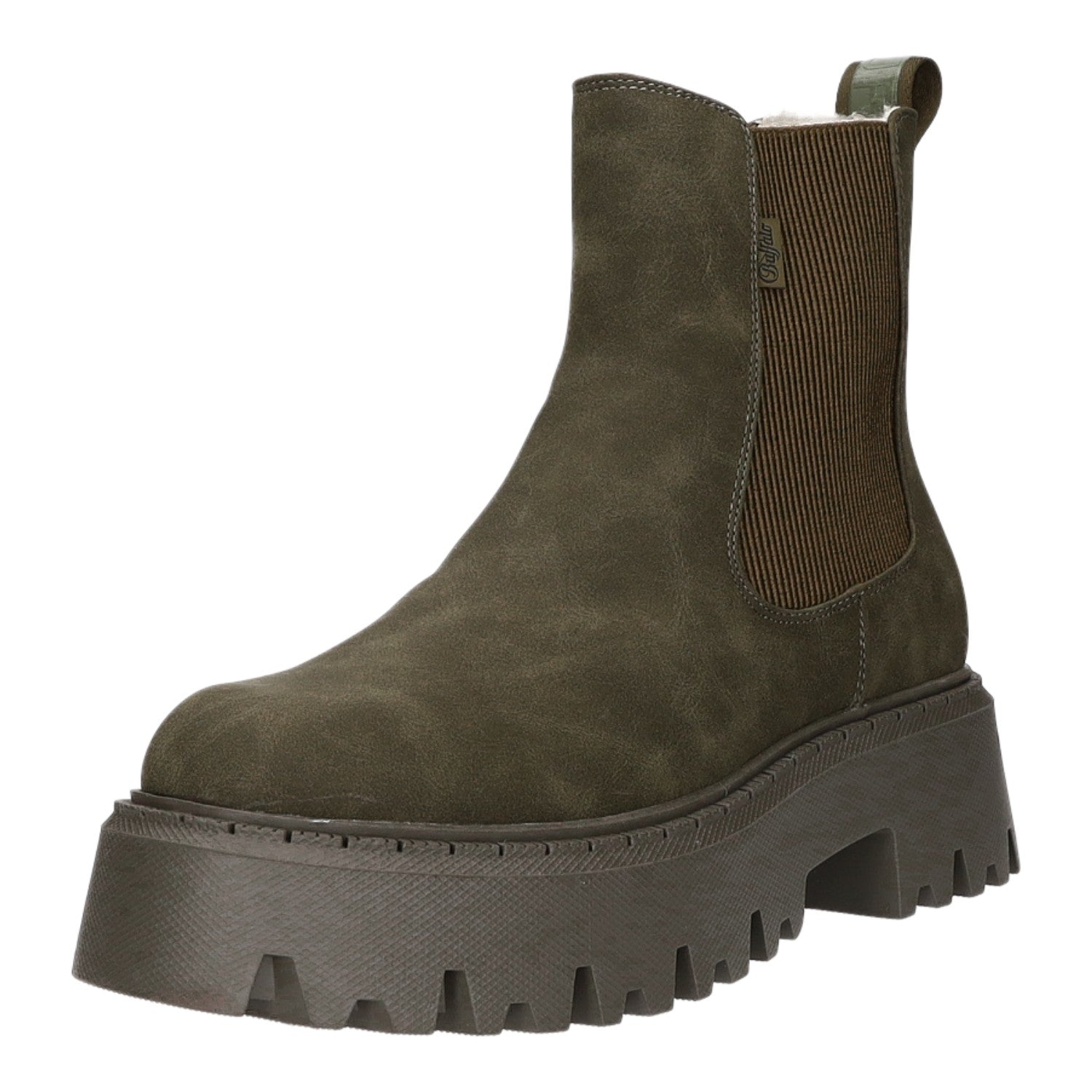 Buffalo Schlupf-/Reißverschlußstiefelette Warmfutter bis 35mm Absatz (casual) Aspen Chelsea Warm