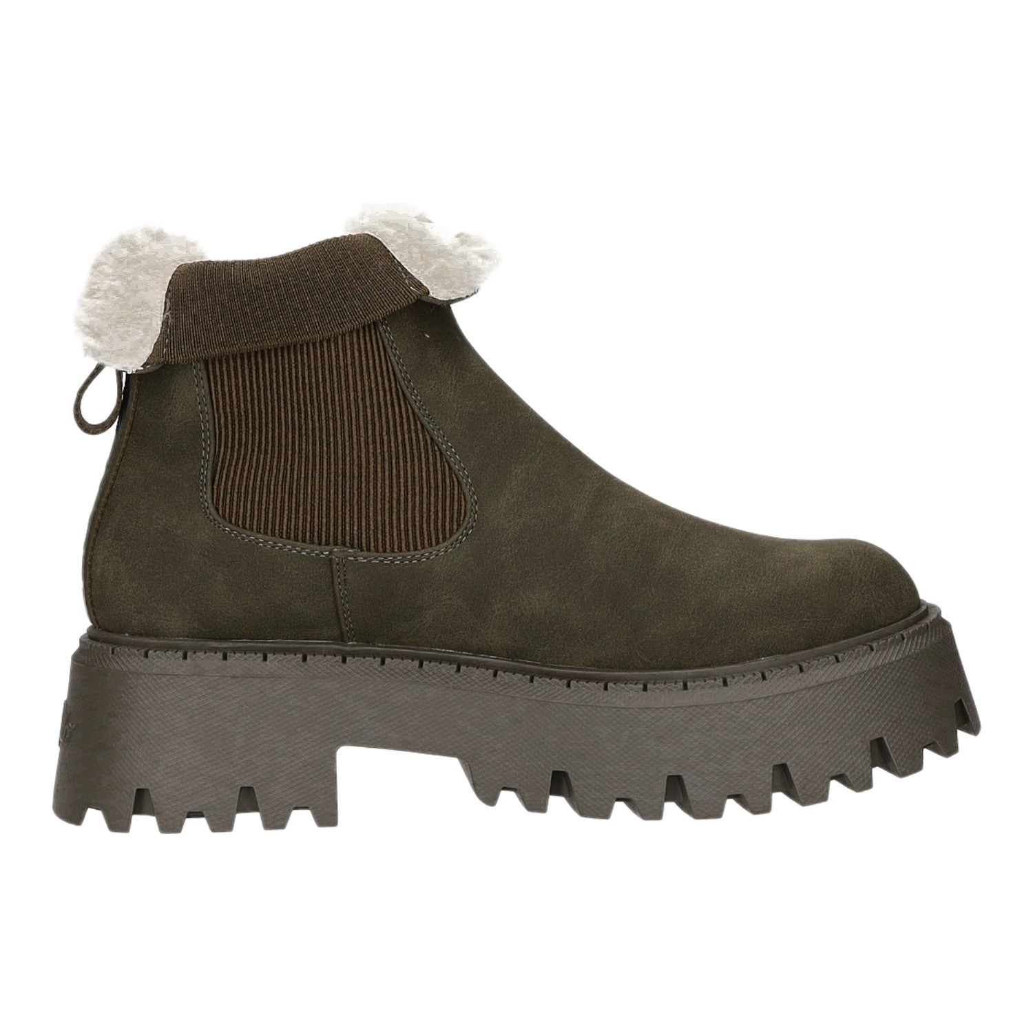Buffalo Schlupf-/Reißverschlußstiefelette Warmfutter bis 35mm Absatz (casual) Aspen Chelsea Warm
