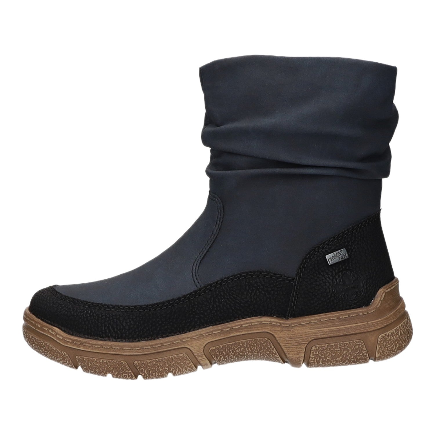 Rieker Schlupf-/Reißverschlußstiefelette Warmfutter bis 35mm Absatz (casual)