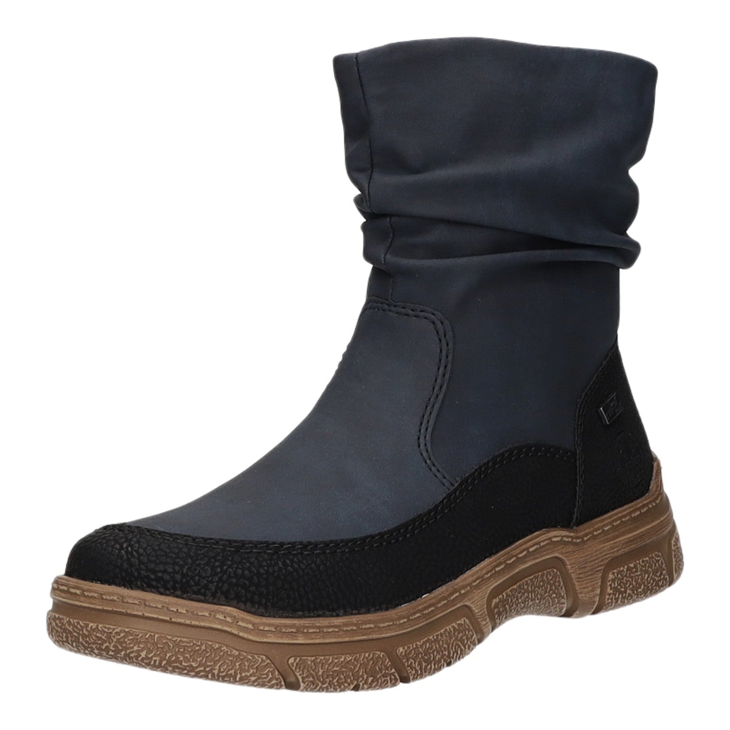 Rieker Schlupf-/Reißverschlußstiefelette Warmfutter bis 35mm Absatz (casual)
