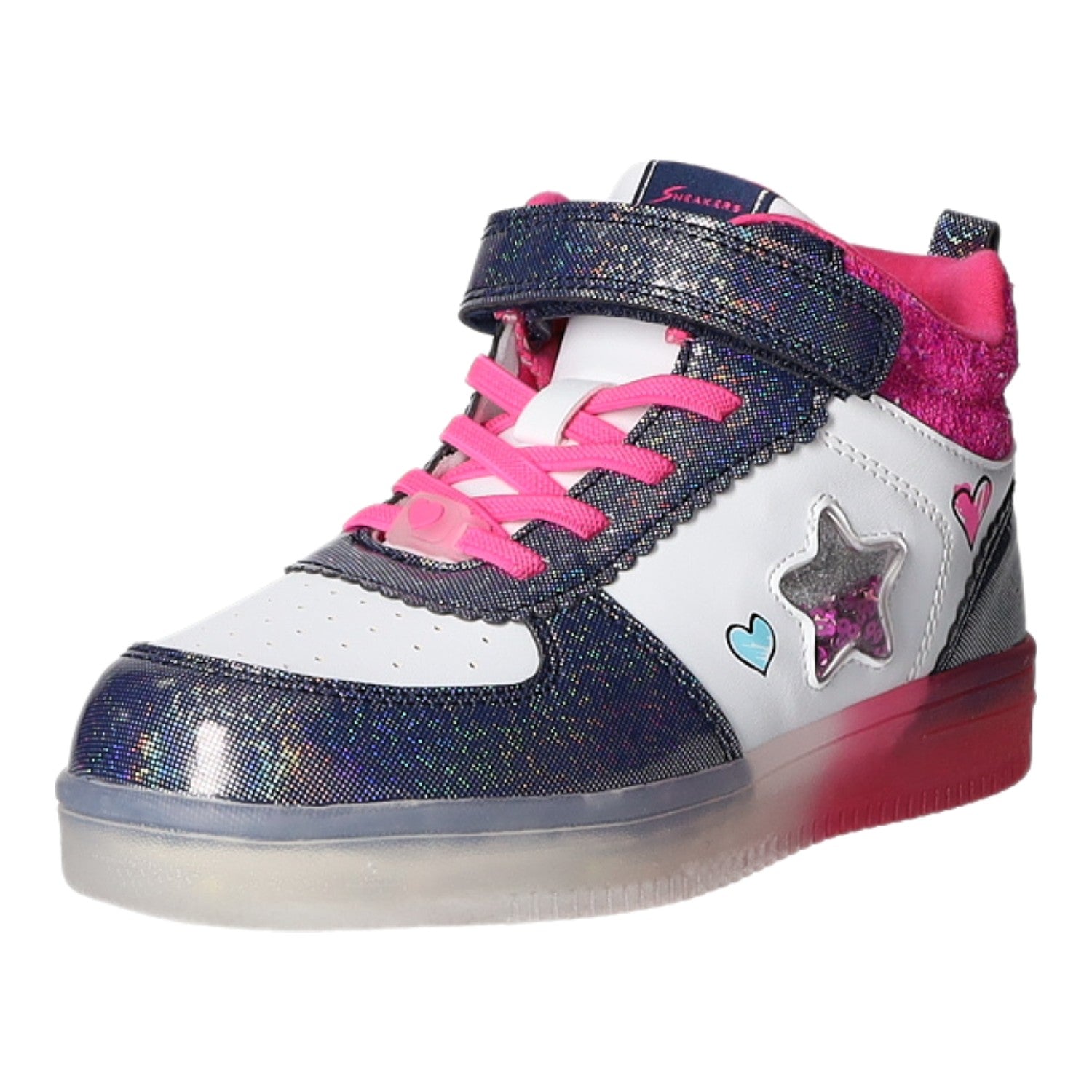 Sneakers Schlupf-/Klettstiefelette Kaltfutter