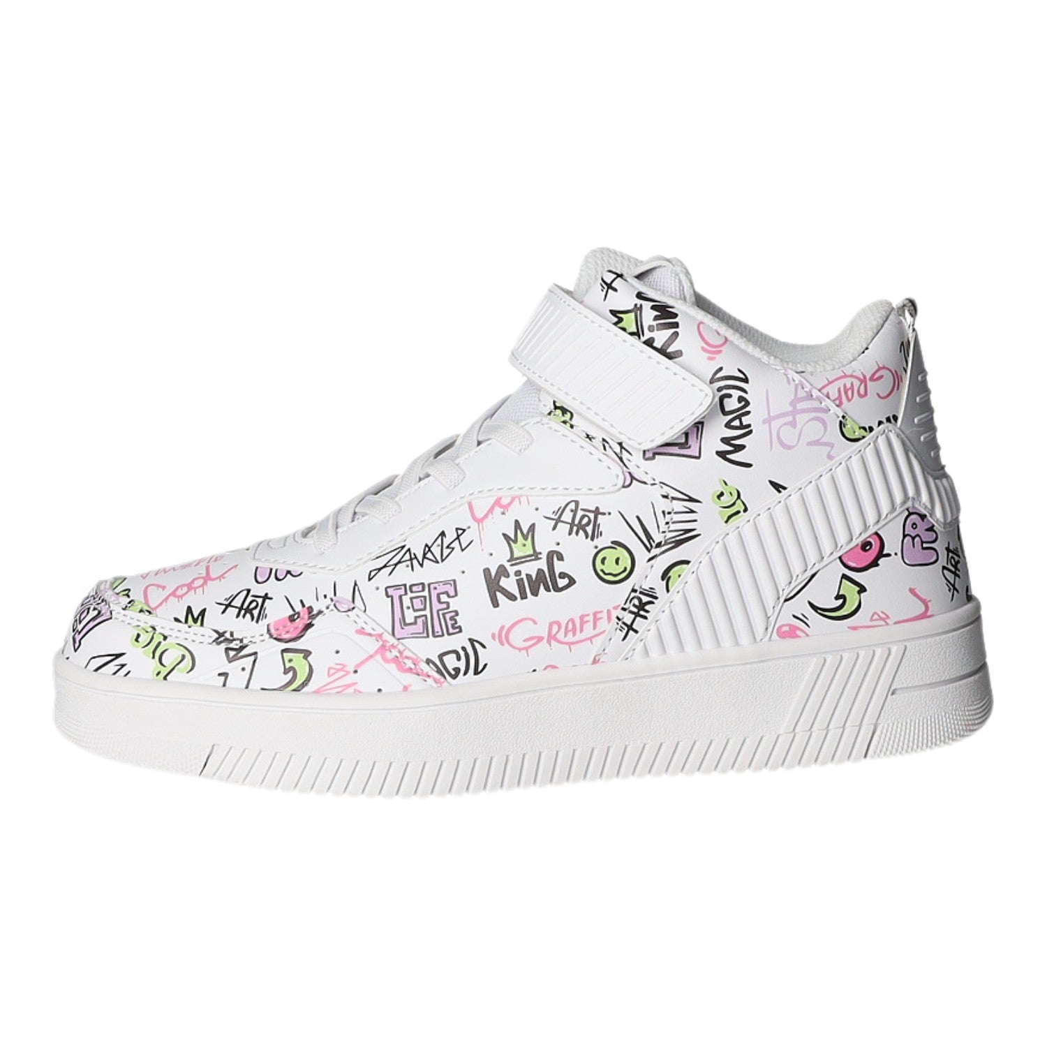 Sneakers Schlupf-/Klettstiefelette Kaltfutter