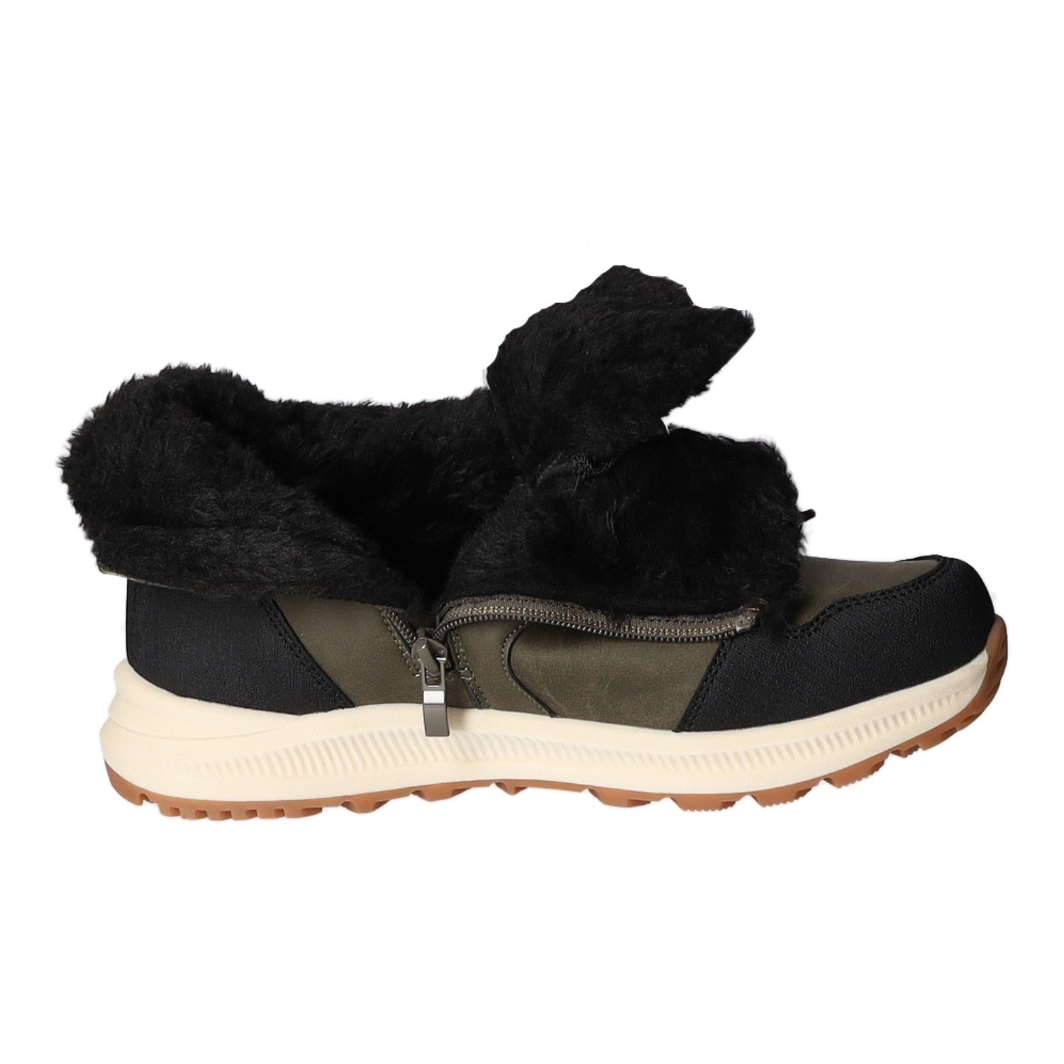 Sneakers Schlupf-/Klettstiefelette Warmfutter