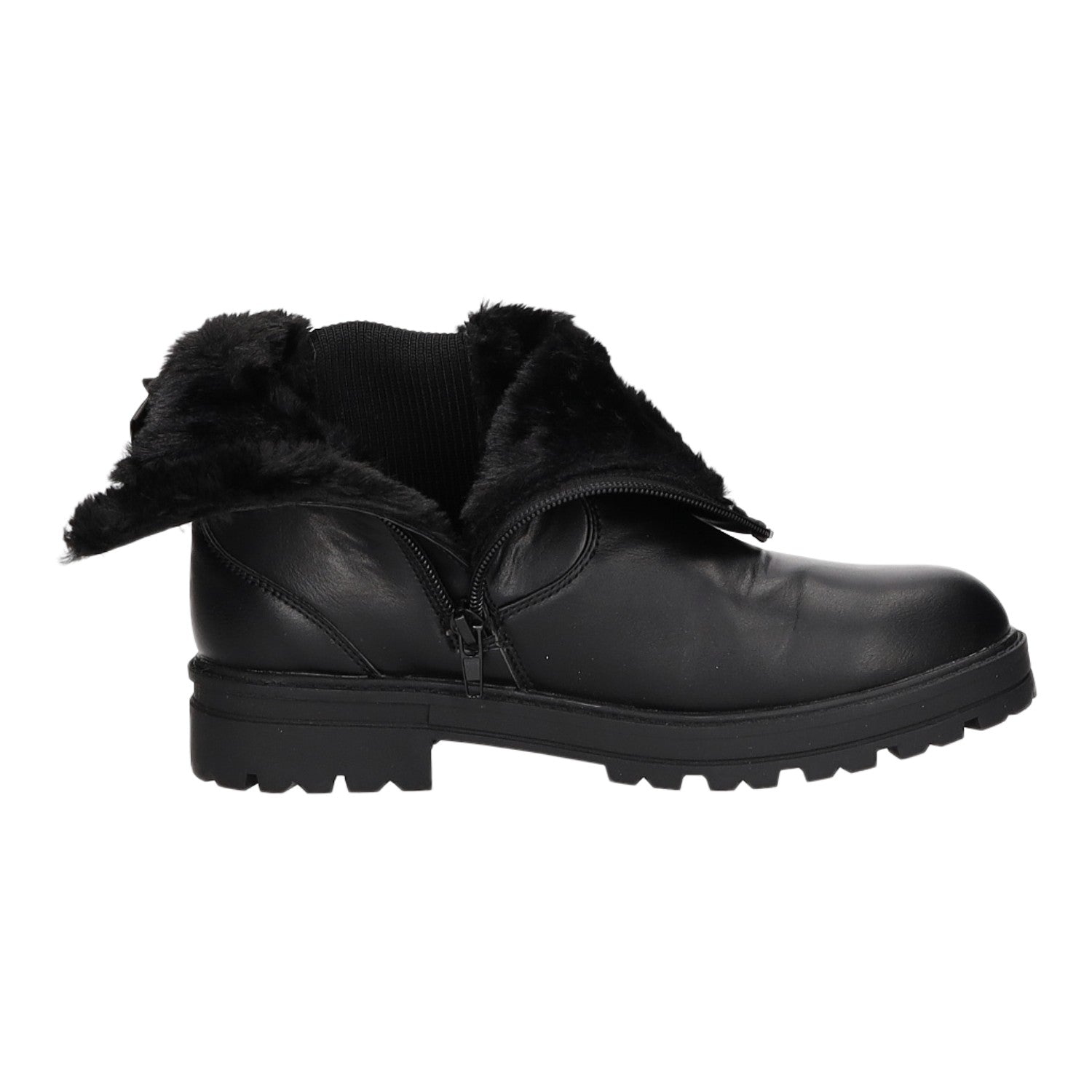 girlZ onlY Schlupf-/Klettstiefelette Warmfutter