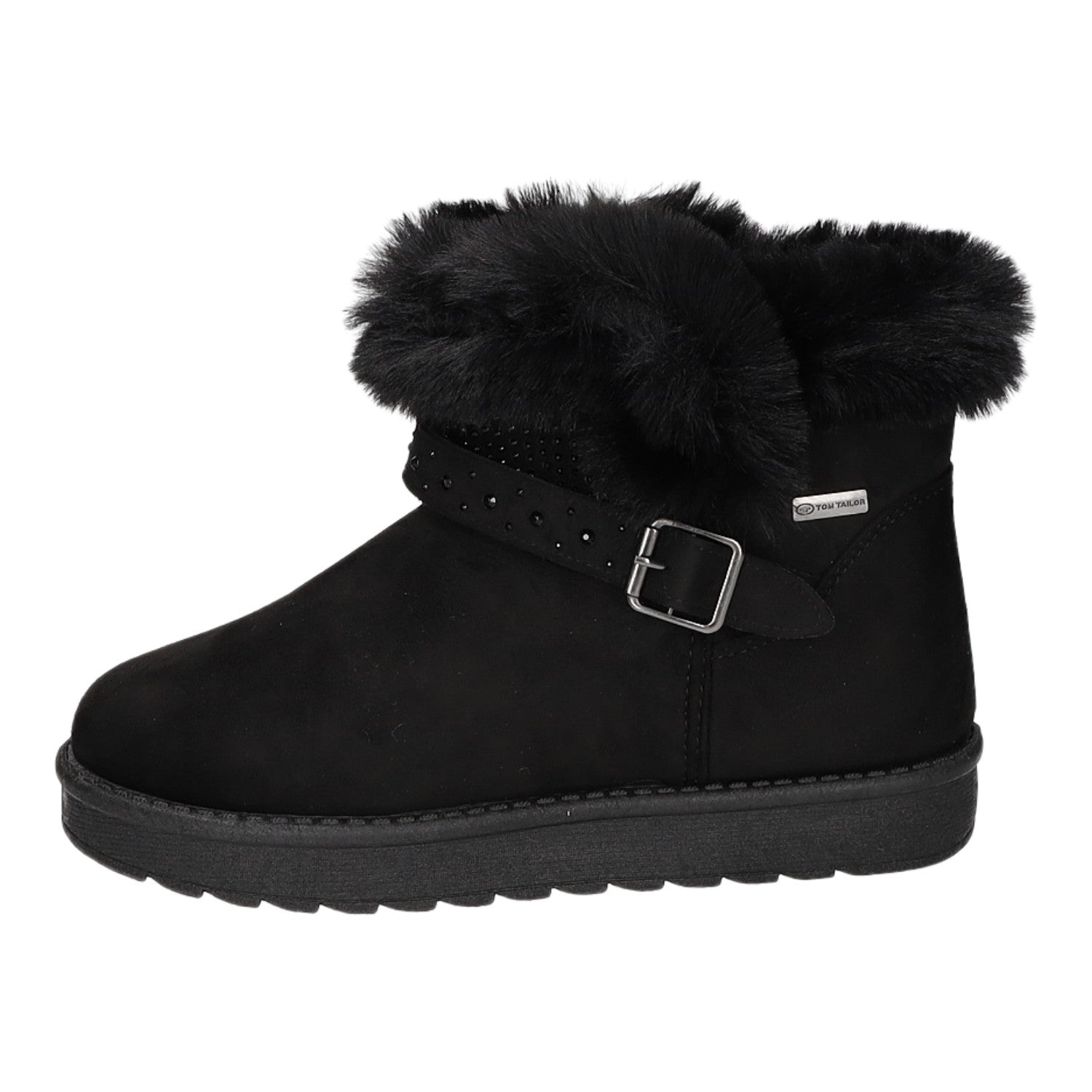 Tom Tailor Schlupf-/Klettstiefelette Warmfutter