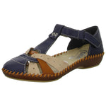 Lade das Bild in den Galerie-Viewer, Rieker Slipper/Kletthalbschuh luftdurchlässig (durchbrochenes/geflochtenes Obermaterial)
