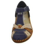 Lade das Bild in den Galerie-Viewer, Rieker Slipper/Kletthalbschuh luftdurchlässig (durchbrochenes/geflochtenes Obermaterial)
