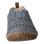 Lade das Bild in den Galerie-Viewer, Rieker Slipper/Kletthalbschuh luftdurchlässig (durchbrochenes/geflochtenes Obermaterial)

