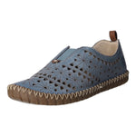 Lade das Bild in den Galerie-Viewer, Rieker Slipper/Kletthalbschuh luftdurchlässig (durchbrochenes/geflochtenes Obermaterial)
