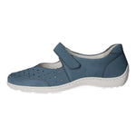 Lade das Bild in den Galerie-Viewer, Waldläufer Slipper/Kletthalbschuh mit Mehrweite Freizeit (casual) Henni
