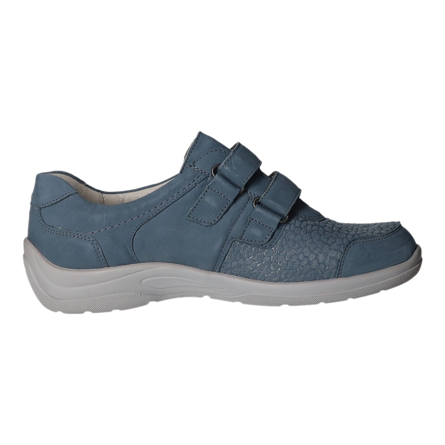 Waldläufer Slipper/Kletthalbschuh mit Mehrweite Freizeit (casual) Hesna