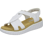 Lade das Bild in den Galerie-Viewer, Rieker Keil Sandalette ab 30mm Sohlenhöhe
