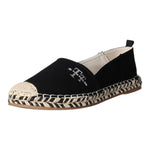 Lade das Bild in den Galerie-Viewer, Tom Tailor Leinen Slipper/Kletthalbschuh
