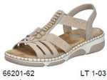 Lade das Bild in den Galerie-Viewer, Rieker Sportliche Sandalette bis 30mm Sohlenhöhe
