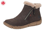 Lade das Bild in den Galerie-Viewer, Rieker Schlupf-/Reißverschlußstiefelette Warmfutter bis 35mm Absatz (casual)
